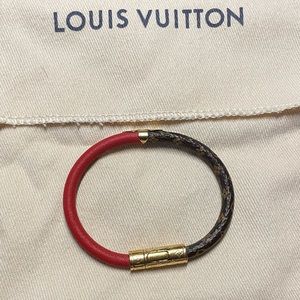 Louis Vuitton Daily Confidential Red/Brown Monogram (rare)